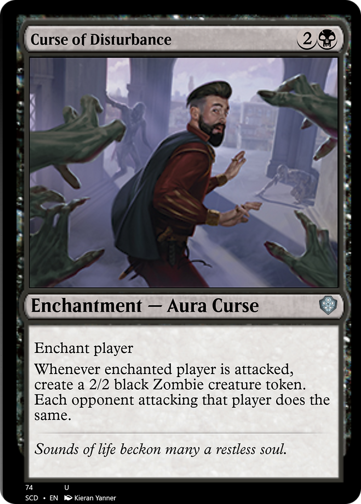 Curse of Disturbance [Starter Commander Decks] | Black Swamp Games