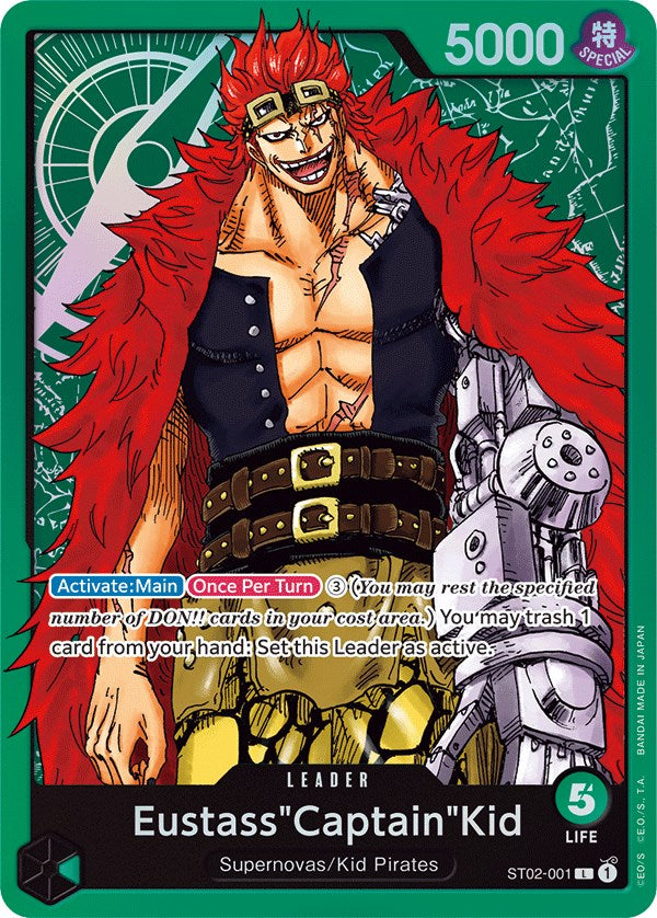 Eustass"Captain"Kid (001) [Starter Deck: Worst Generation] | Black Swamp Games