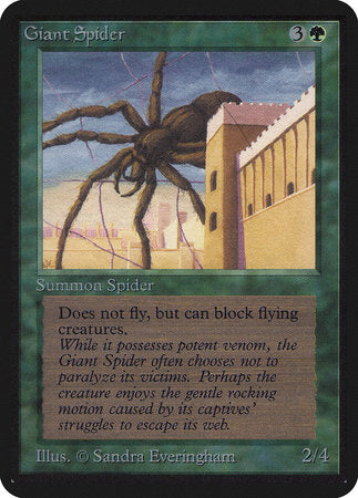 Giant Spider [Limited Edition Alpha] | Black Swamp Games