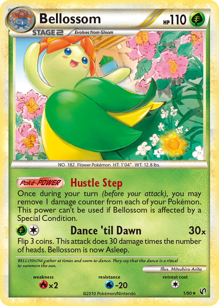 Bellossom (1/90) [HeartGold & SoulSilver: Undaunted] | Black Swamp Games