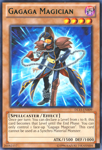 Gagaga Magician (Green) [DL15-EN009] Rare | Black Swamp Games
