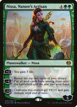 Nissa, Nature's Artisan [Kaladesh] | Black Swamp Games