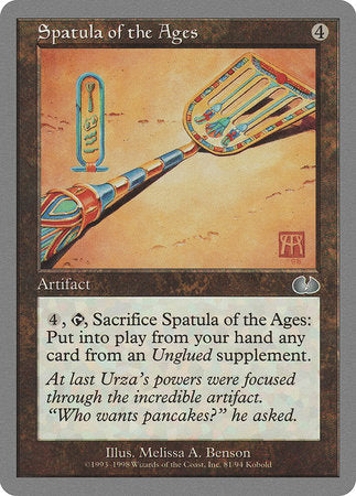 Spatula of the Ages [Unglued] | Black Swamp Games