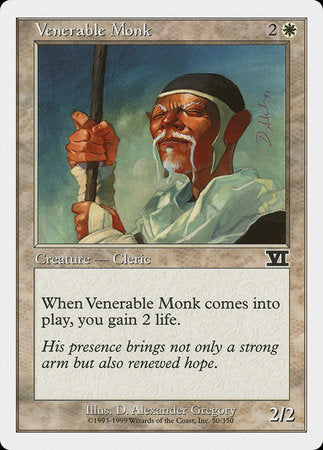 Venerable Monk [Classic Sixth Edition] | Black Swamp Games