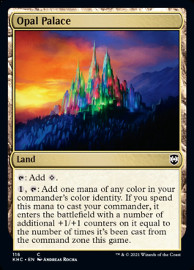 Opal Palace [Kaldheim Commander] | Black Swamp Games