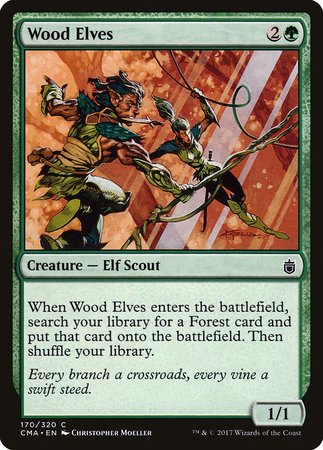 Wood Elves [Commander Anthology] | Black Swamp Games