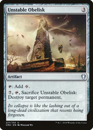 Unstable Obelisk [Commander Anthology Volume II] | Black Swamp Games