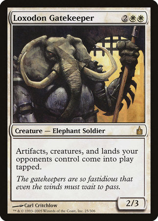 Loxodon Gatekeeper [Ravnica: City of Guilds] | Black Swamp Games