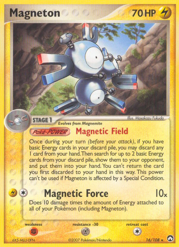 Magneton (16/108) [EX: Power Keepers] | Black Swamp Games