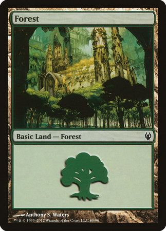 Forest (89) [Duel Decks: Izzet vs. Golgari] | Black Swamp Games