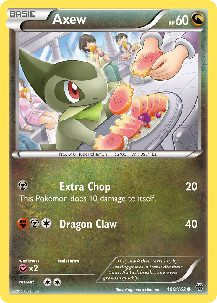 Axew (109/162) [XY: BREAKthrough] | Black Swamp Games