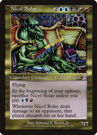 Nicol Bolas [Time Spiral Timeshifted] | Black Swamp Games