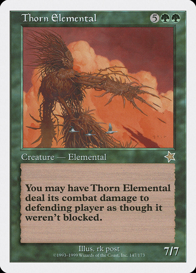 Thorn Elemental [Starter 1999] | Black Swamp Games