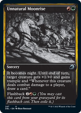 Unnatural Moonrise [Innistrad: Double Feature] | Black Swamp Games