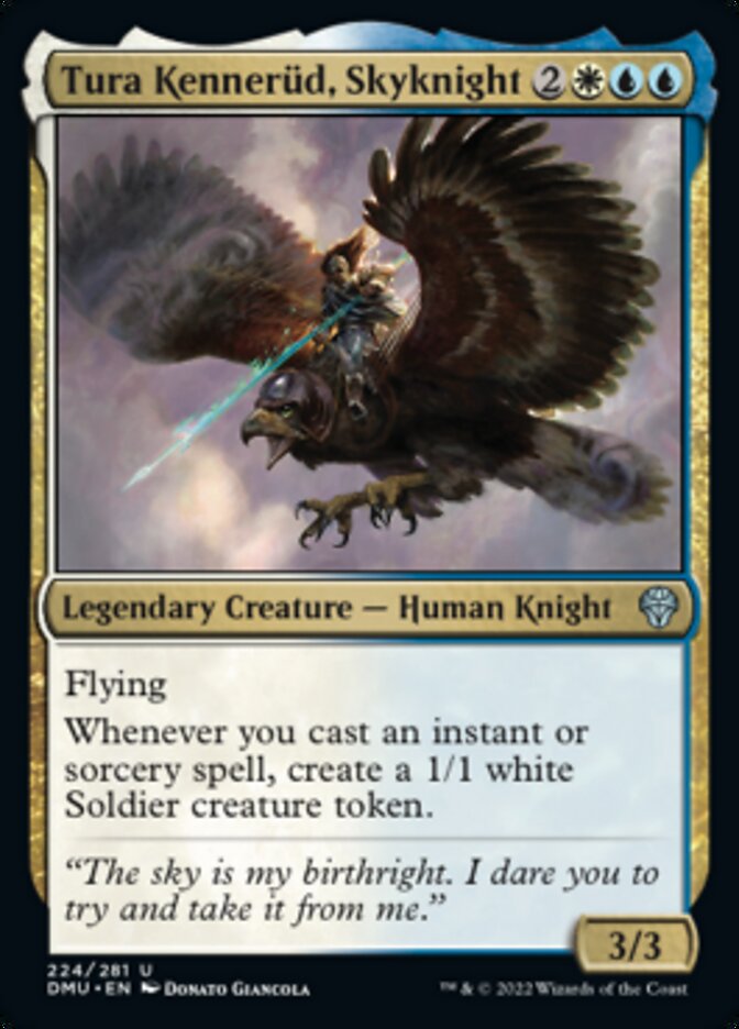 Tura Kennerud, Skyknight [Dominaria United] | Black Swamp Games