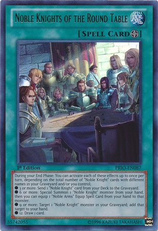 Noble Knights of the Round Table [PRIO-EN087] Ultra Rare | Black Swamp Games