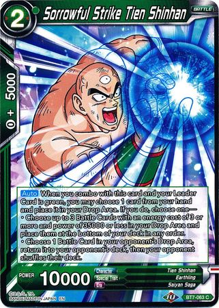 Sorrowful Strike Tien Shinhan [BT7-063] | Black Swamp Games