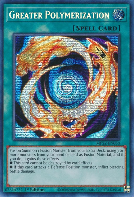 Greater Polymerization [MP22-EN050] Prismatic Secret Rare | Black Swamp Games