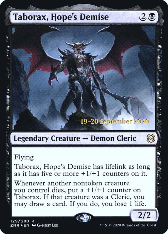 Taborax, Hope's Demise  [Zendikar Rising Prerelease Promos] | Black Swamp Games