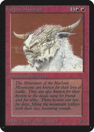 Hurloon Minotaur [Limited Edition Alpha] | Black Swamp Games