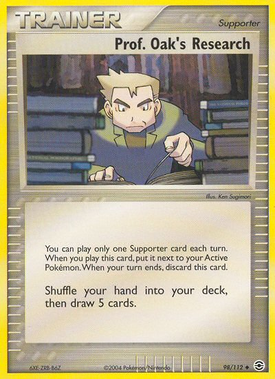 Prof. Oak's Research (98/112) [EX: FireRed & LeafGreen] | Black Swamp Games