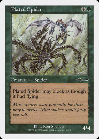 Plated Spider [Beatdown Box Set] | Black Swamp Games