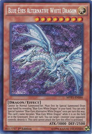 Blue-Eyes Alternative White Dragon [MVP1-ENS46] Secret Rare | Black Swamp Games