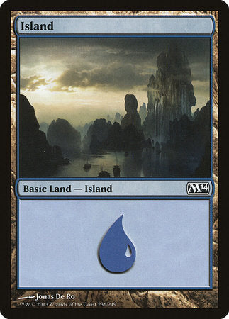 Island (236) [Magic 2014] | Black Swamp Games