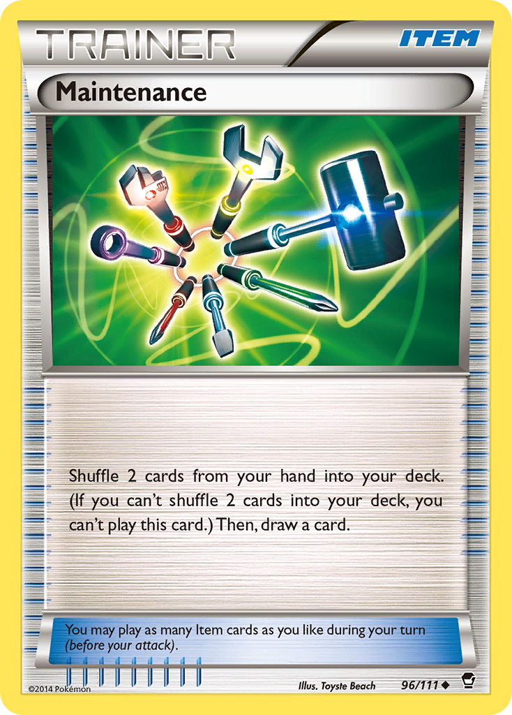 Maintenance (96/111) [XY: Furious Fists] | Black Swamp Games