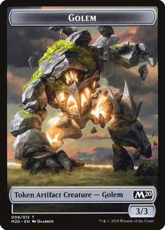 Golem Token [Core Set 2020 Tokens] | Black Swamp Games