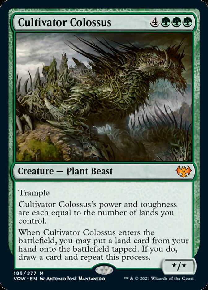 Cultivator Colossus [Innistrad: Crimson Vow] | Black Swamp Games