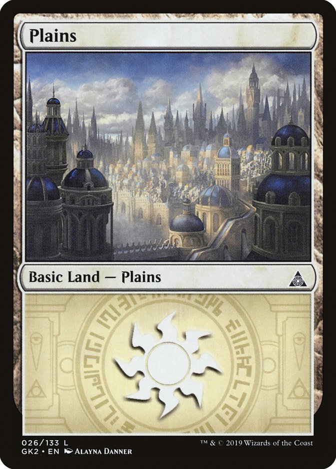 Plains (26) [Ravnica Allegiance Guild Kit] | Black Swamp Games