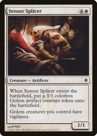 Sensor Splicer [New Phyrexia] | Black Swamp Games