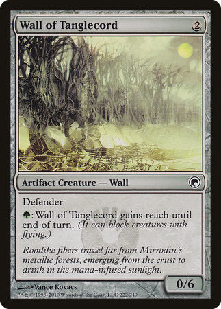 Wall of Tanglecord [Scars of Mirrodin] | Black Swamp Games