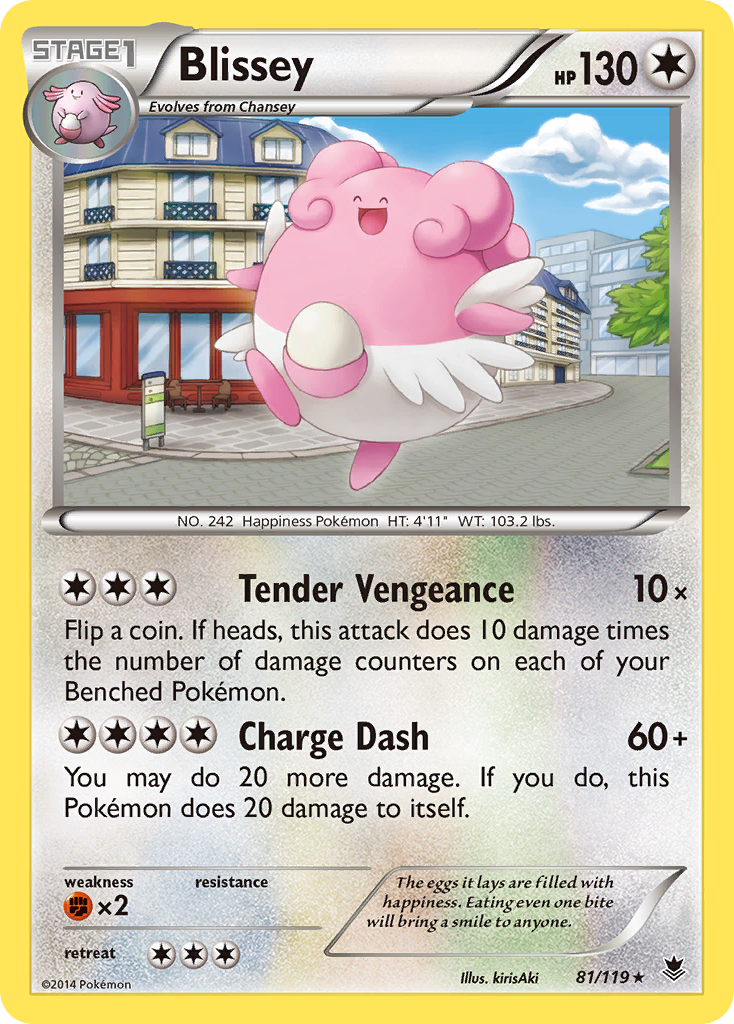 Blissey (81/119) [XY: Phantom Forces] | Black Swamp Games