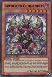 Archfiend Commander [JUMP-EN067] Ultra Rare | Black Swamp Games