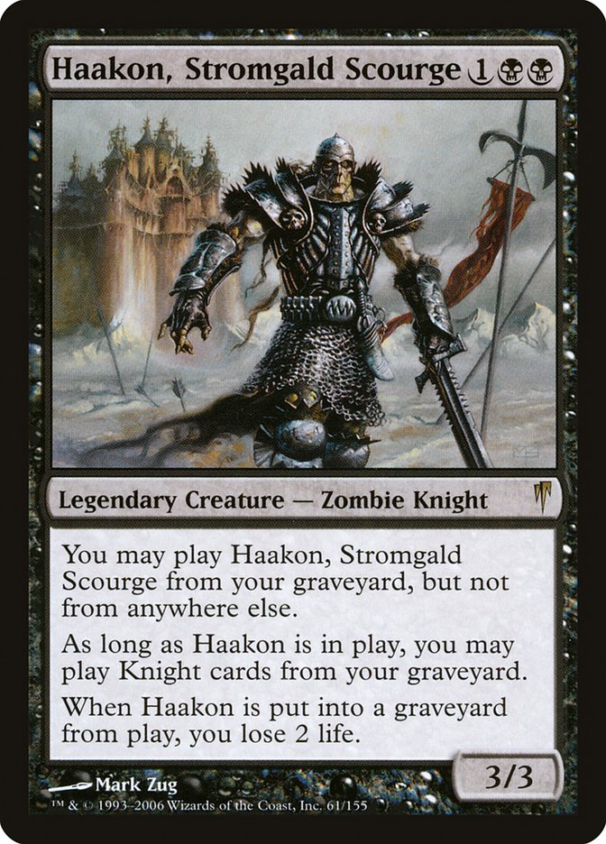Haakon, Stromgald Scourge [Coldsnap] | Black Swamp Games