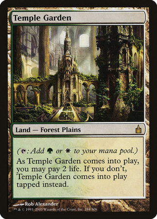 Temple Garden [Ravnica: City of Guilds] | Black Swamp Games