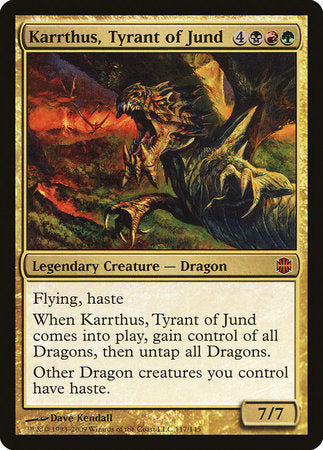 Karrthus, Tyrant of Jund [Alara Reborn] | Black Swamp Games