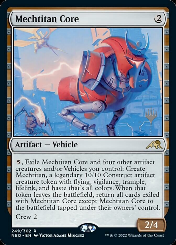 Mechtitan Core (Promo Pack) [Kamigawa: Neon Dynasty Promos] | Black Swamp Games