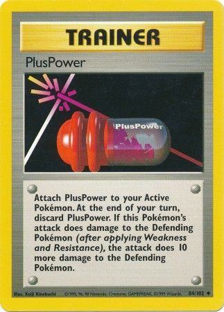 PlusPower (84/102) [Base Set Unlimited] | Black Swamp Games