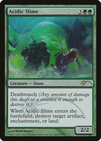 Acidic Slime [Friday Night Magic 2012] | Black Swamp Games