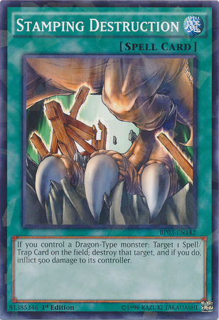 Stamping Destruction [BP03-EN142] Shatterfoil Rare | Black Swamp Games
