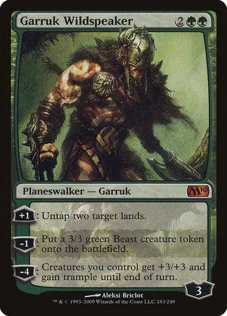 Garruk Wildspeaker [Magic 2010] | Black Swamp Games