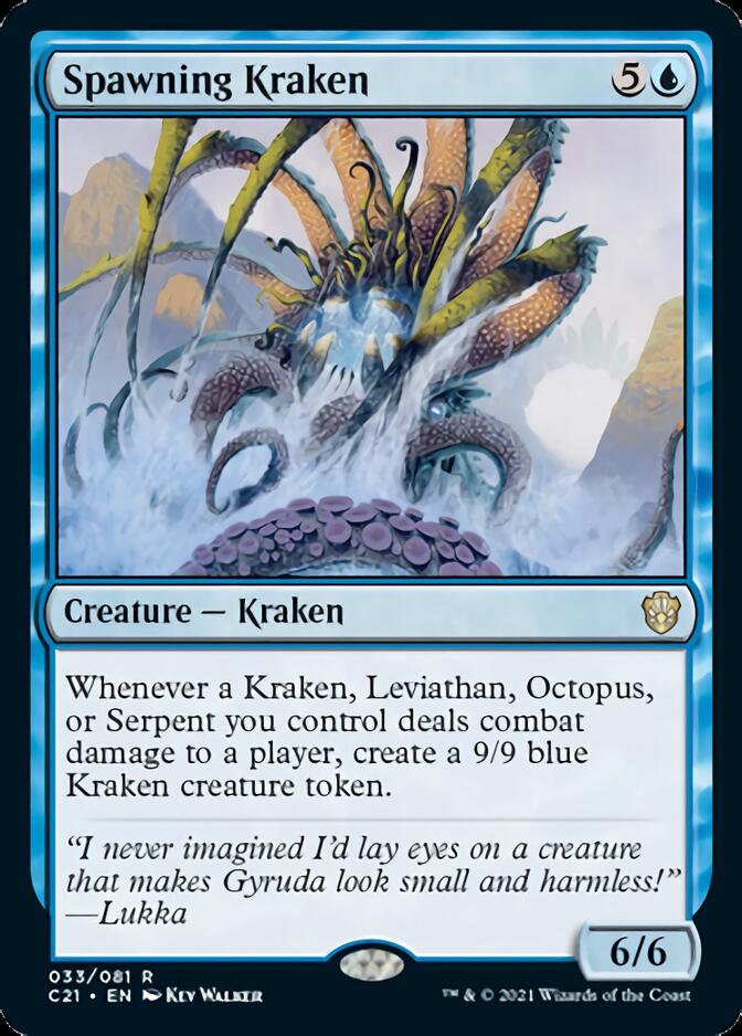 Spawning Kraken [Commander 2021] | Black Swamp Games