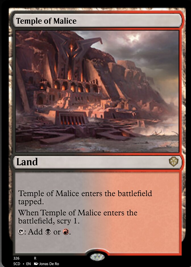 Temple of Malice [Starter Commander Decks] | Black Swamp Games