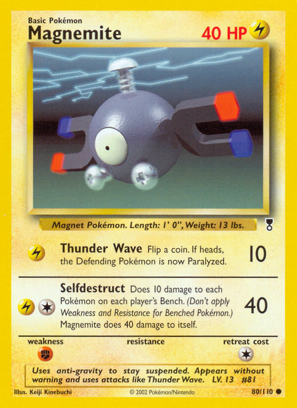 Magnemite (80/110) [Legendary Collection] | Black Swamp Games