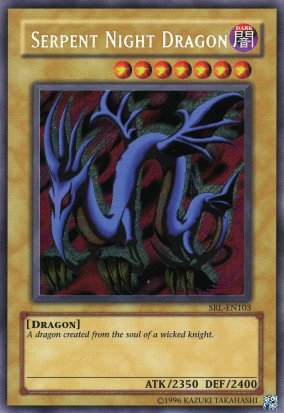 Serpent Night Dragon [SRL-103] Secret Rare | Black Swamp Games