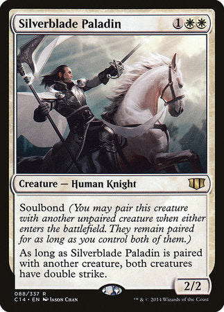 Silverblade Paladin [Commander 2014] | Black Swamp Games