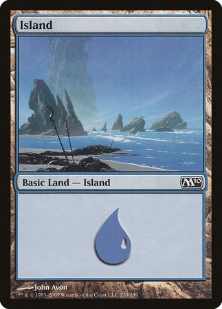 Island (235) [Magic 2010] | Black Swamp Games